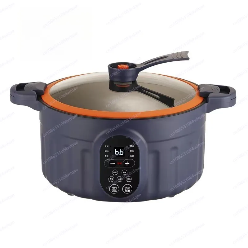 3L/5L multi-functional electric pressure cooker, ceramic non-stick liner, micro-pressure smart cooking