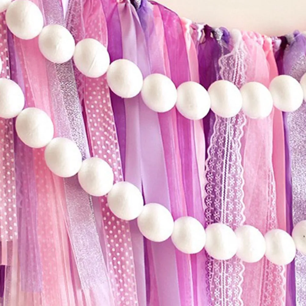 

100 шт. пенопластовых шариков для творчества, поделок, художественных проектов, декоративной росписи, для детского сада