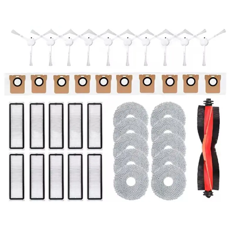【brand-new】for-x20-x10-x20-plus-x10-plus-robot-vacuum-replacement-parts-main-side-brush-mop-cloth-hepa-filter-clean