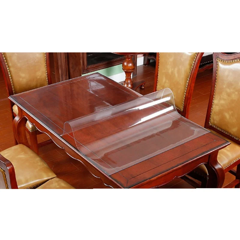 35 cm Width Transparent PVC Tablecloth, Waterproof and Oil-proof Table Covers, 1.0mm Thick, Soft Glass Table Protector. (560