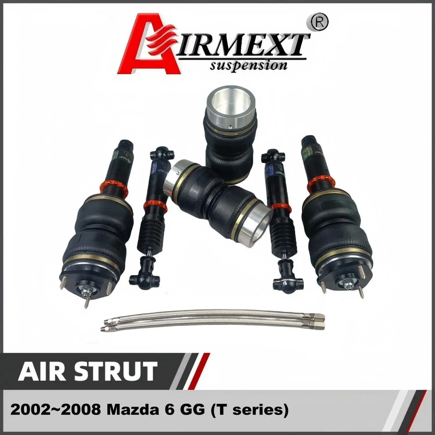 For Mazda 6 GG (2002~2008)/ coilover air spring assembly /Auto parts/chasis adjuster/ air spring/pneumatic