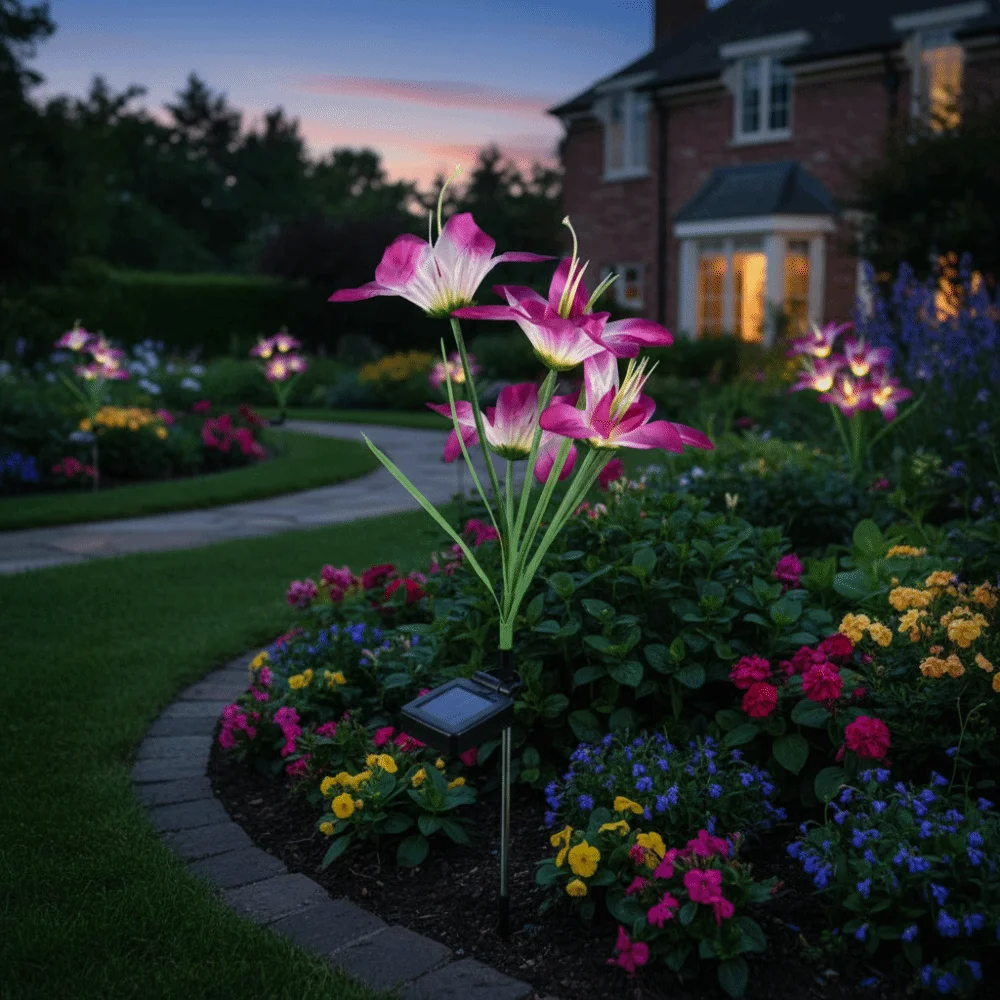 luzes-de-jardim-solares-a-prova-d'Agua-luzes-led-coloridas-com-gradiente-luzes-decorativas-em-forma-de-flor