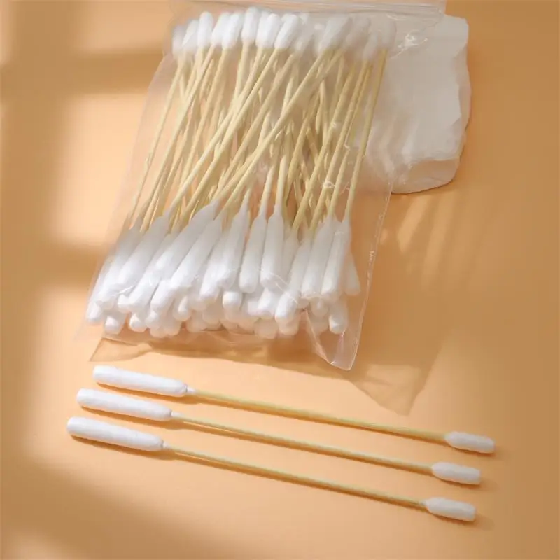 Pet Cleaning Products For Animals Dogs Cats And Ear Cleaning And Stain Removal With Double Ended Big Cotton Swabs 50 Pieces