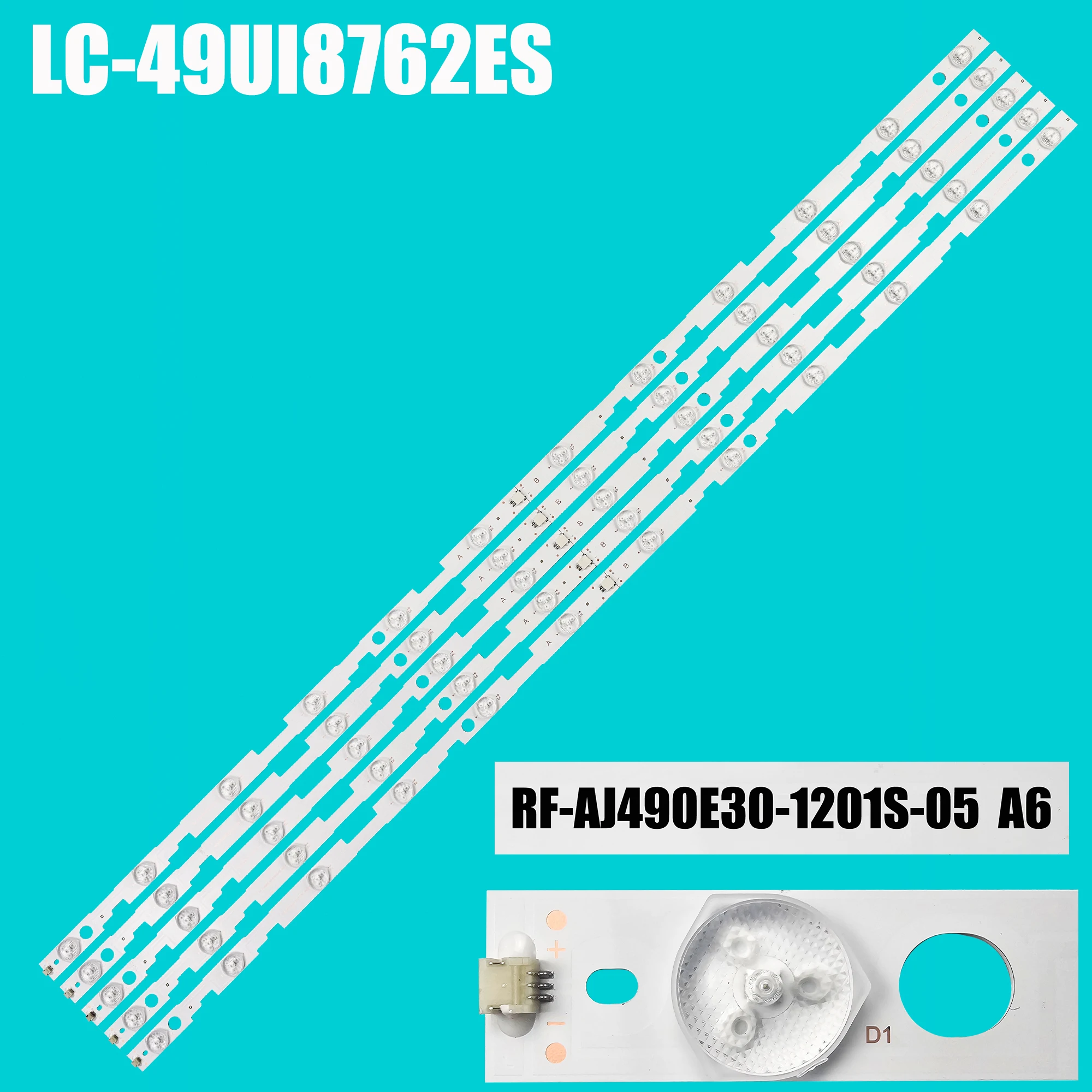 

Светодиодная лента подсветки для LC-49CUG8062E LC-49UI7552 LC-49UI7352E LC-49UI8872 LC-49CUG8462KS LC-49CUG8052K LC-49UI7352K