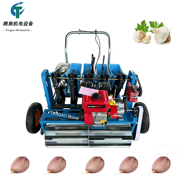 High Quality  High Capacity Garlic Planting Machine 5rows Farm Garlic Planter   Professional Agricultural Garlic Seeder