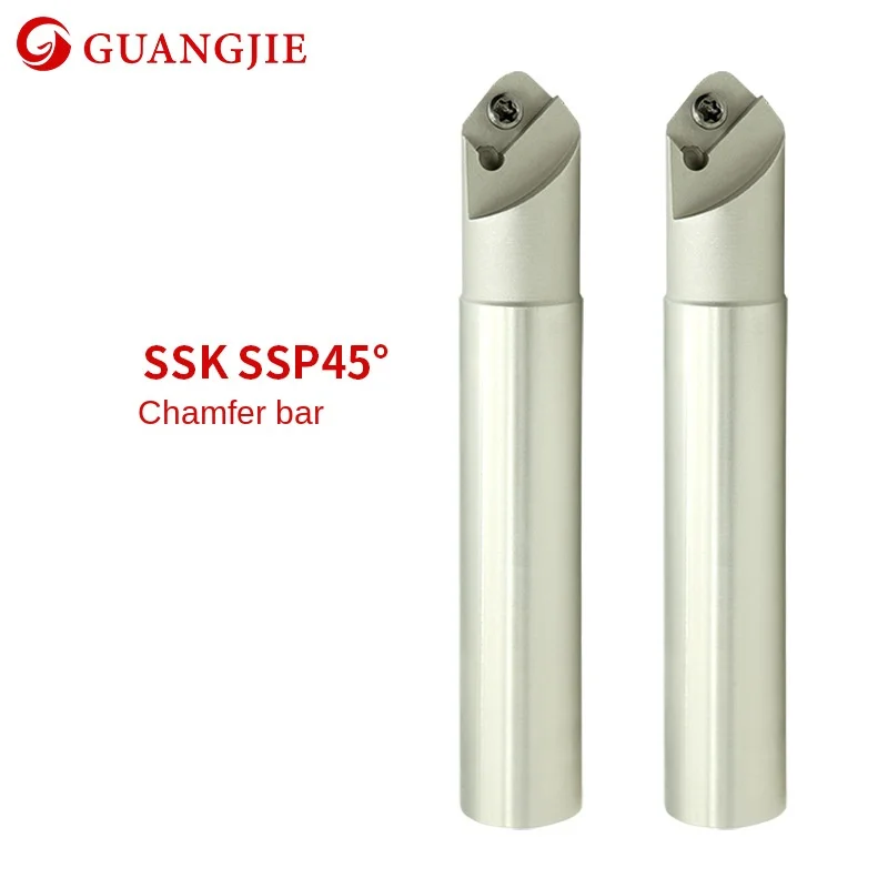 

Kojexssk45Degree Chamfering Cutter BarCNCCNC Milling Cutter Spindle Cutting ToolSSP16End Milling Machine Rose Reamer