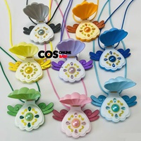Anime Mermaid Melody Pichi Pichi Pitch Lucia Nanami Rina Toin Hanon Hosho Cosplay Pearl Shell Necklace Resin Props