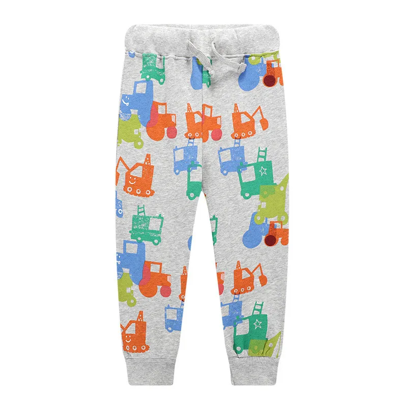 Jumping Meters New Arrival Children's Sweatpants Full Length Boys Trousers Trousers Drawstring Forklift Toddler Autumn Pants