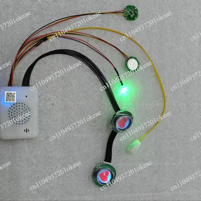 The display function includes local voice + touch + lighting + Ai function.
