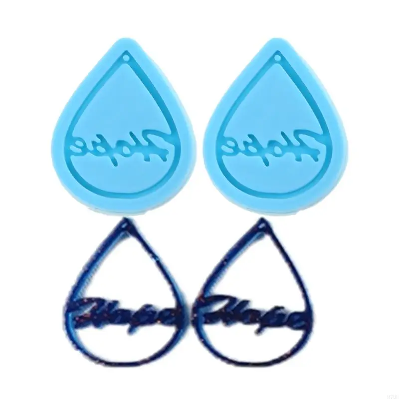 97QE Handmade Multi-style Earrings Eardrop Danglers Silicone Mould DIY Crafts Jewelry Mold Hanging Pendant Keychain Casting