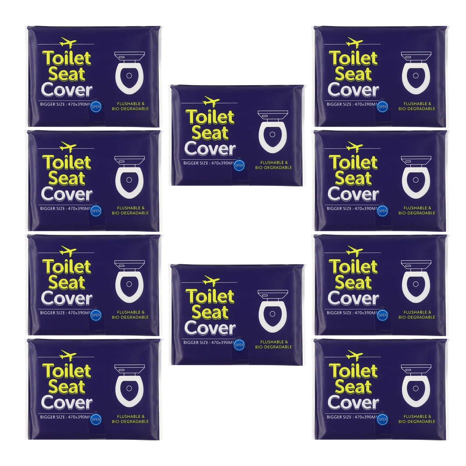 

80pcs Disposable Toilet Cover Thickened Flushable Wood Pulp For Travel Portable Sanitary Toilet Protector Thicken Cushion