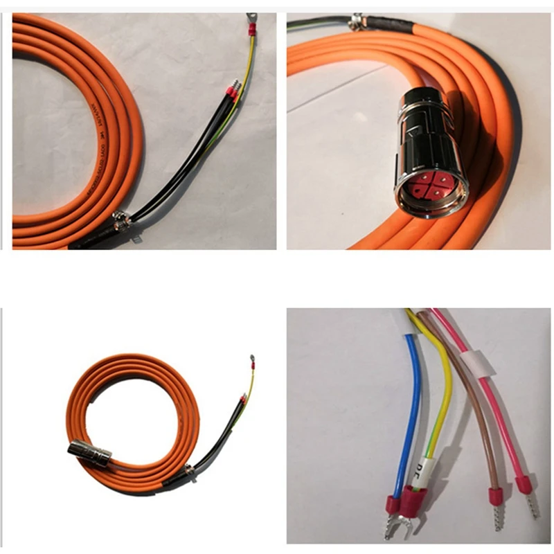 

1 Piece Connecting Cable 6Fx3002-5Cl02-1Ad0 High Inertia V90 Servo Motor Power Cable Copper Servo Motor Cable