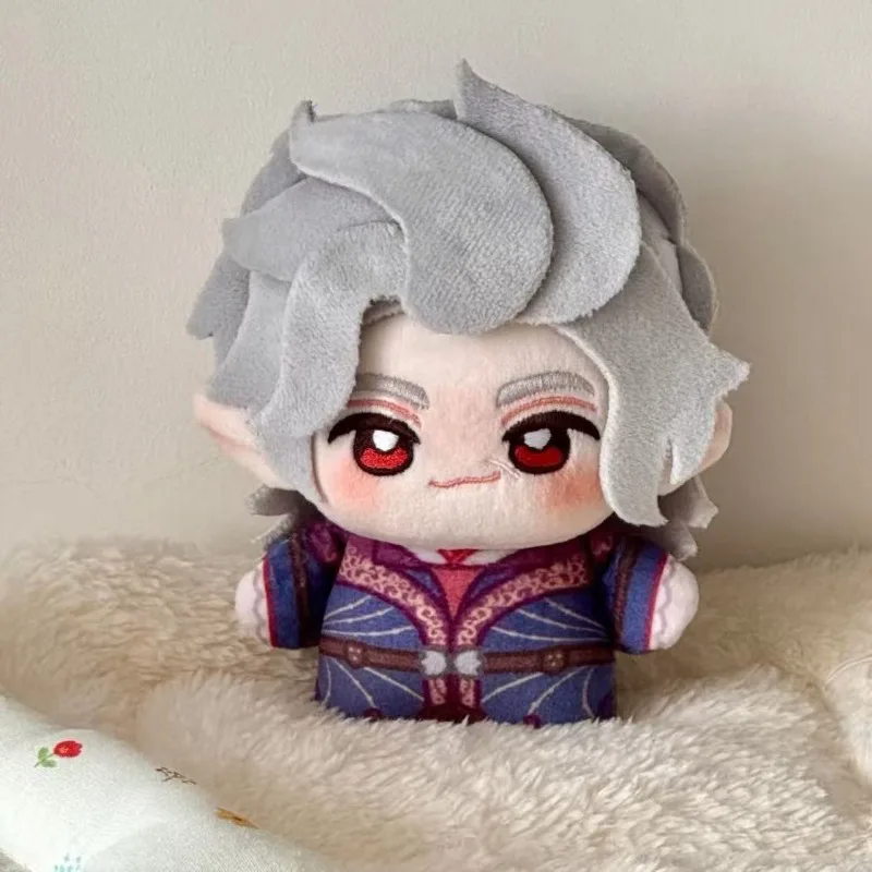 Baldur's Gate 3 Astarion 10cm Cotton Doll Keychain Soft Plush Stuffed Toy Cute Game Character Figure Collectible Gift Game Fans