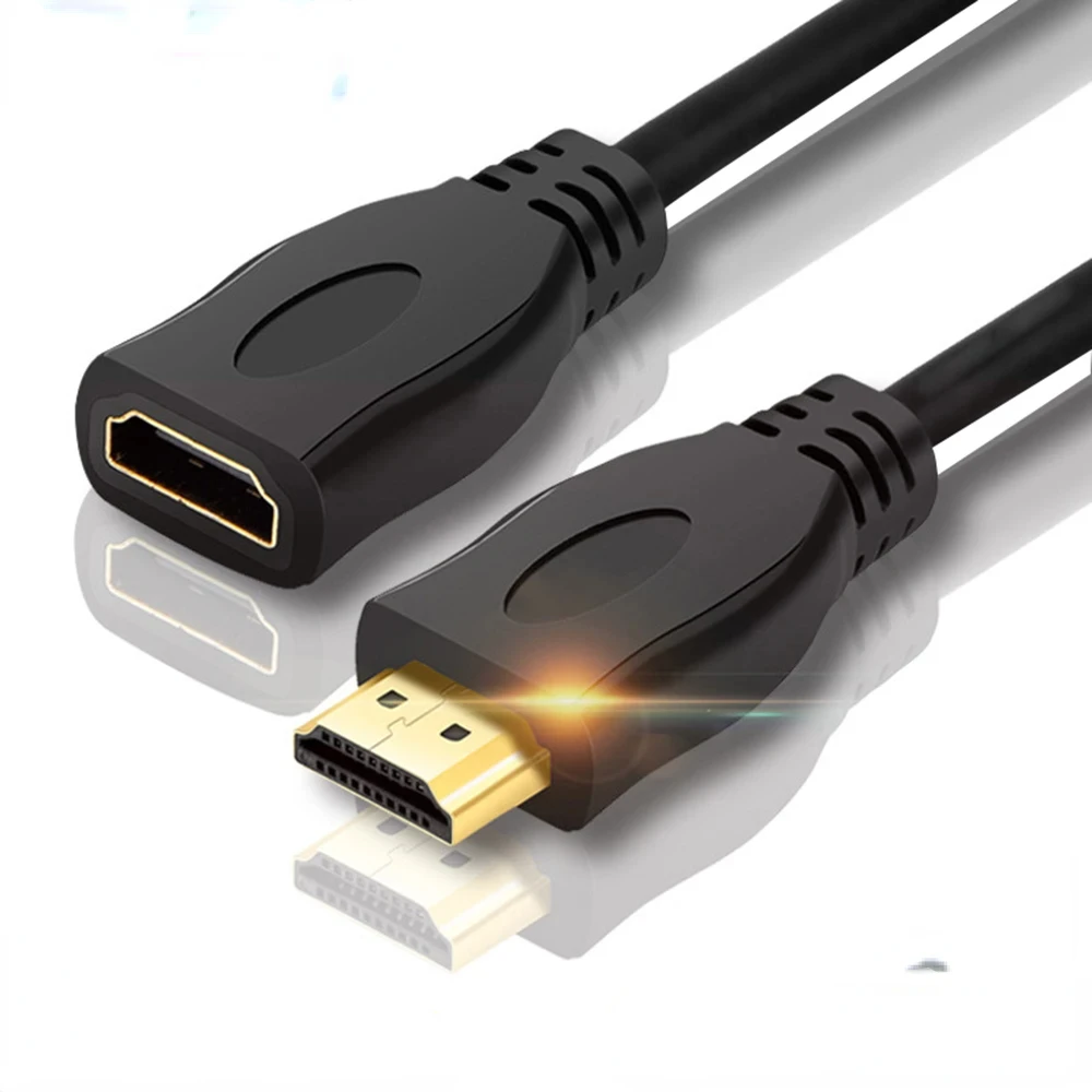 HDMI Extension cable 4K 60Hz HDR HDMI 2.0 Cable HDMI 2.0 Male to Female Extension cord Kable for PS5 Xbox HDTV PC Monitor