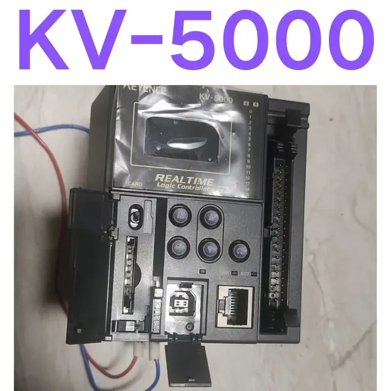 

Second-hand test OK PLC controller KV-5000