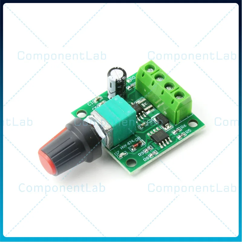 10-50PCS PWM DC Motor Speed Controller Fan Motor Driver Control Board 1803BK Module (with Switch Function)