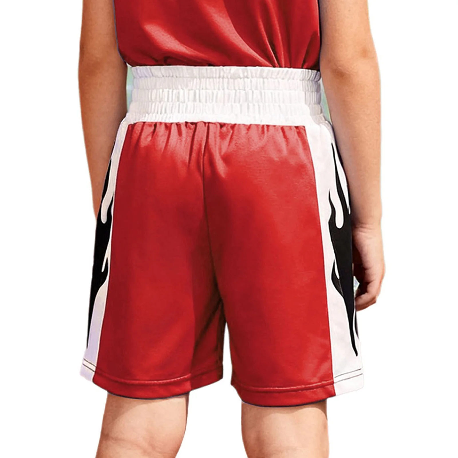 الأولاد الملاكمة القتال السراويل بسط الجانبين الشق أنيق مطبوعة MMA الملاكمة التايلاندية السراويل الطفل كيك بوكسينغ الملابس فنون الدفاع عن النفس جذوع #2