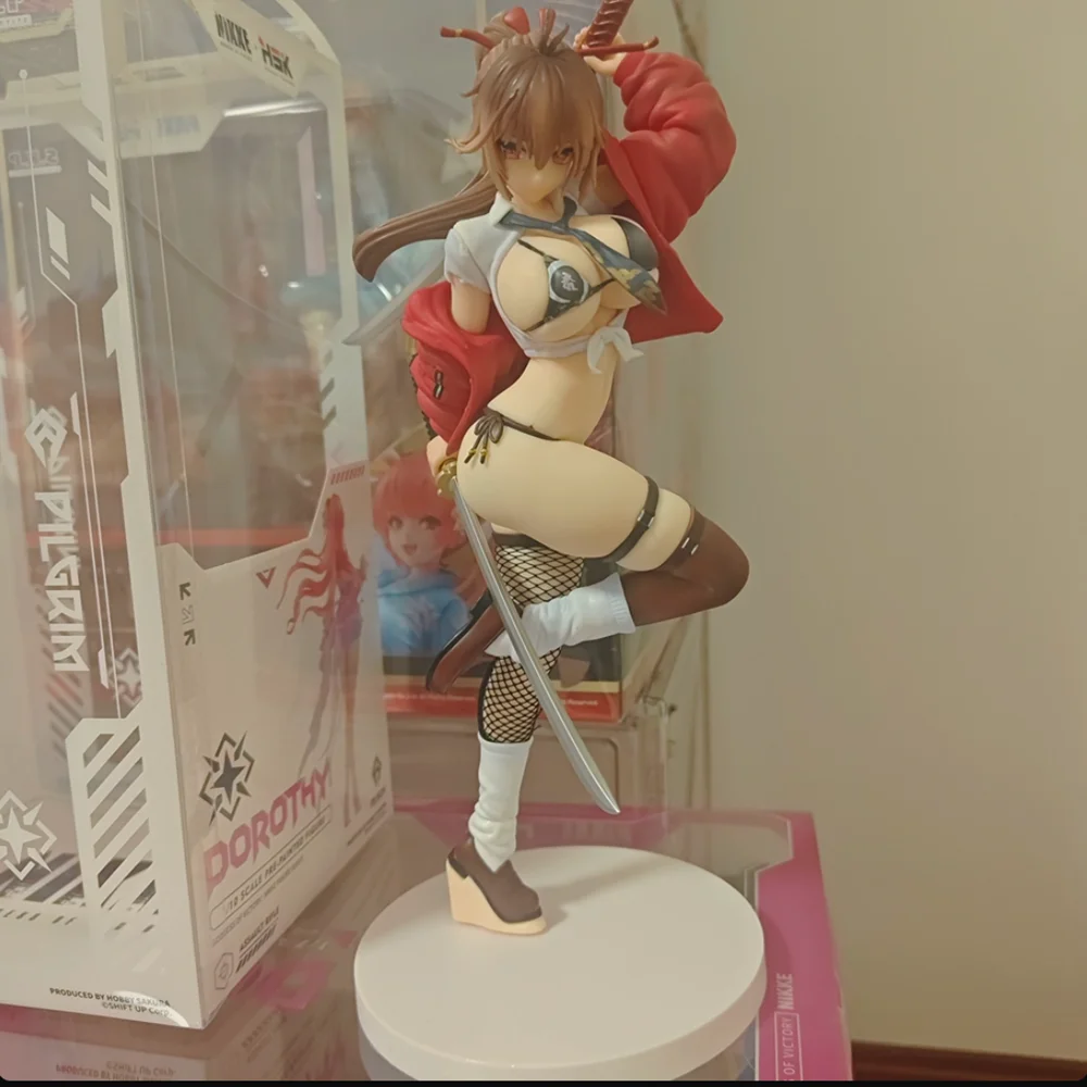 Figura Coleccionable de Anime Mataro Kagenui Mai, Edición Especial Estilo Dos Espadas, Modelo de Chica Anime para Exhibición en Escritorio