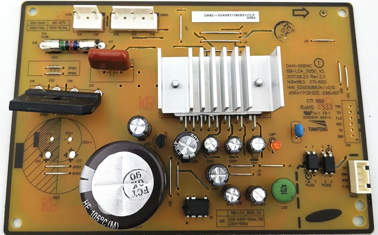 100% new refrigerator Computer board Frequency conversion board DA41-00814B DA41-00814C DA41-00814A DA92-00459 DA92-00459A