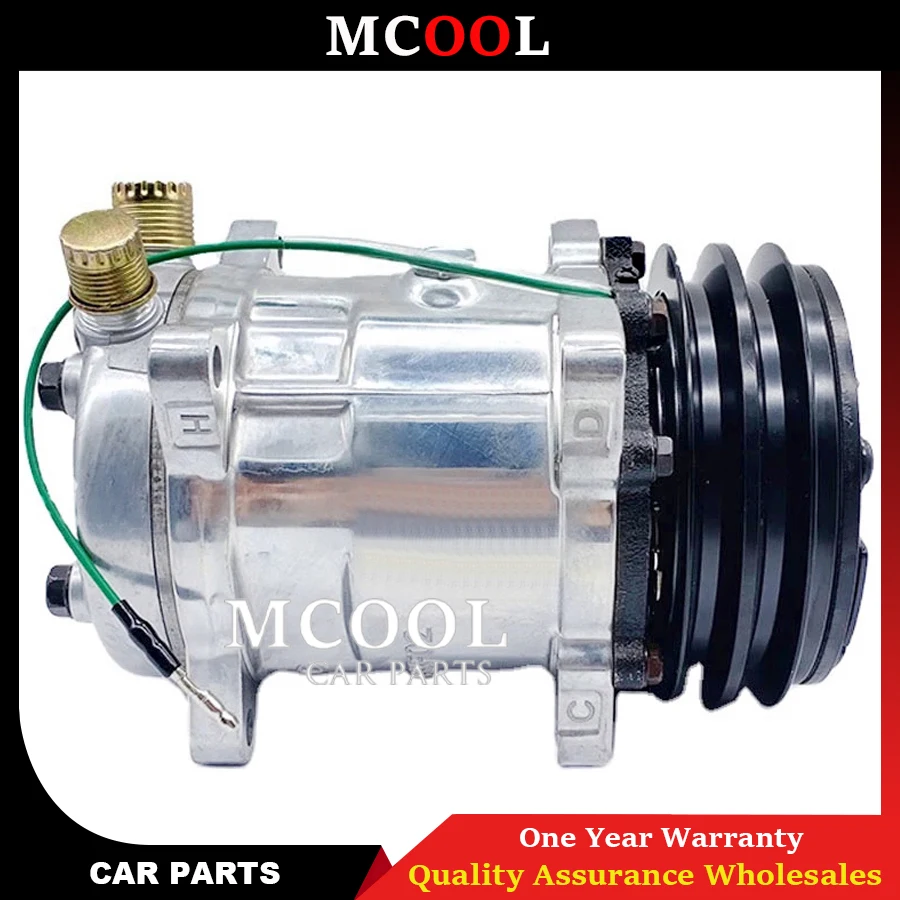 

For Sanden 5H14 508 8390 SD5H14 SD508 Universal Auto Car Air AC Compressor With 2pk pulley 12V/24V