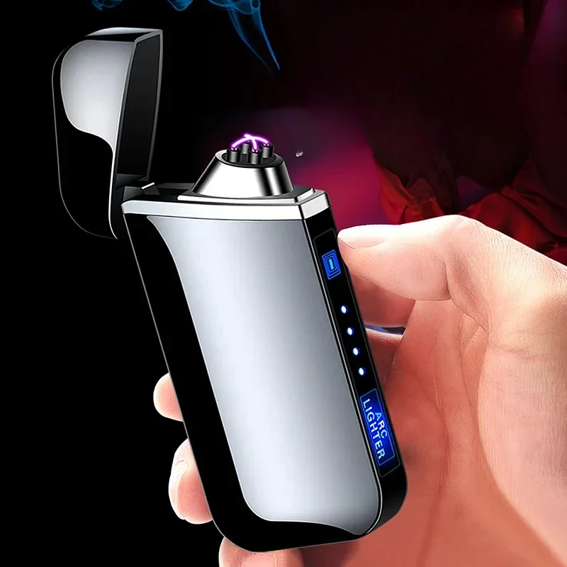 Metal Electronic Induction Charging Lighter with A Variety of Colors To Choose, Good-looking Lighter Men Gadgets