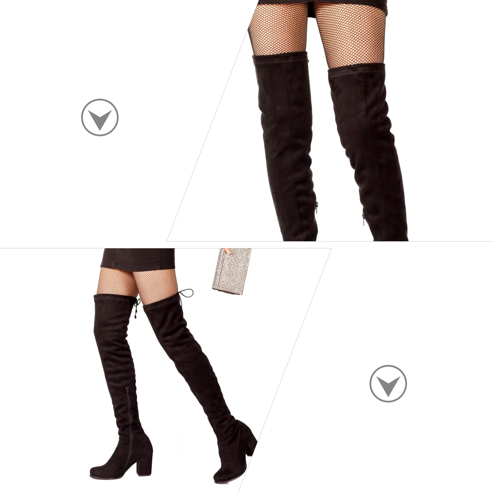 

1Set Anti-Drop Knee-High Boots Fix Strap Waterproof Non-Slip Adjustable Boot Stabilizer for Women Fashion Elegant High Boots