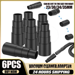 6/3/2Pcs 35mm Vacuum Cleaner Adapters Universal Vacuum Cleaner Power Tool Extraction Hose Connector Replacement 23/30/34/35mm