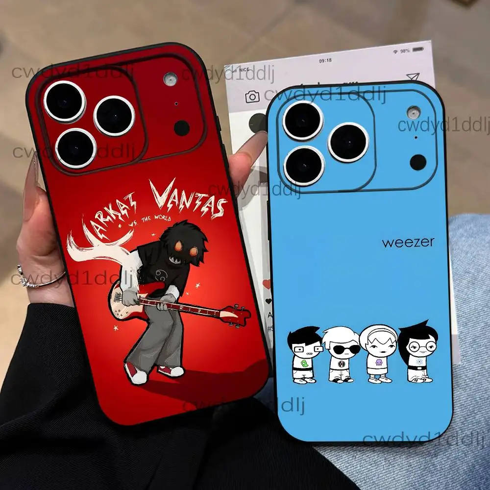 

H-Homestuck T-Trolls Karkat Phone Case For iPhone 17,16,15,11,12,14,13 Pro Max Mini XS,XR,7 Plus 16E Air Soft Covers Fundas