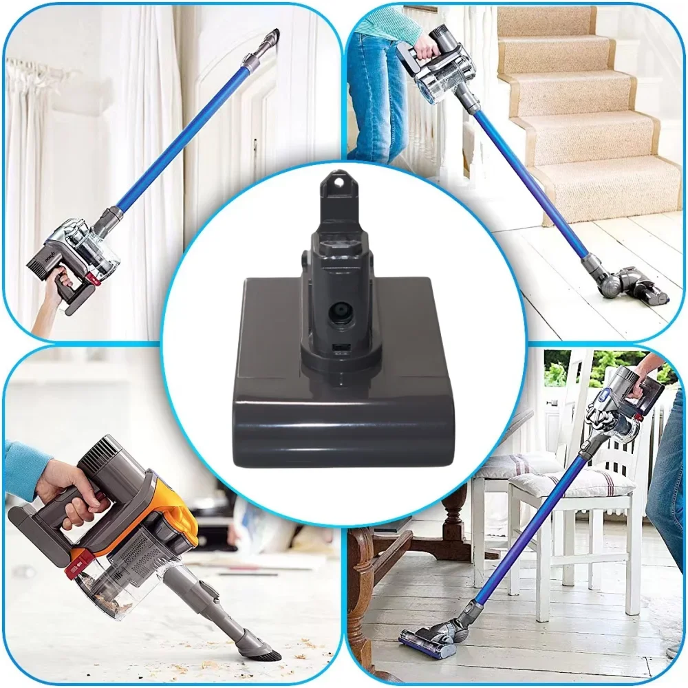 Для пылесоса Dyson DC31 DC34 DC35 DC44 DC45 DC46 DC55 DC56 D57 4800 мАч (тип B) литиевая аккумуляторная батарея