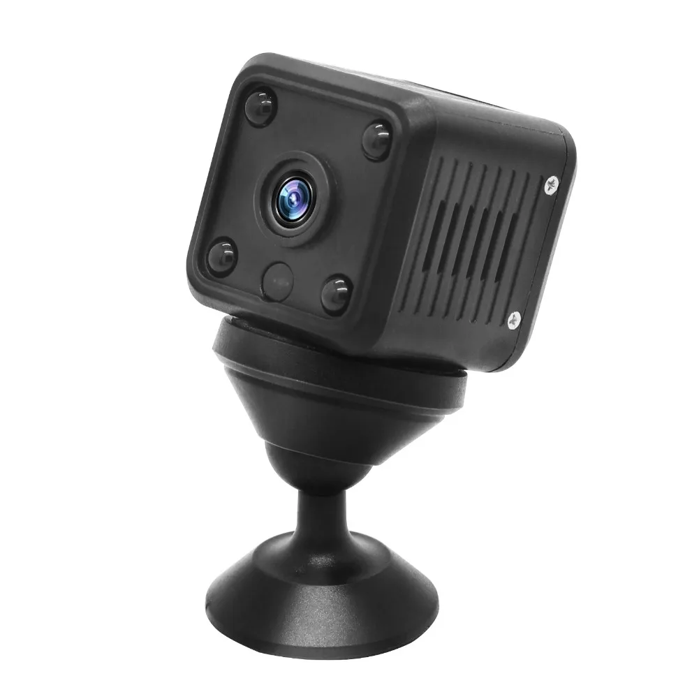 TF Card WiFi IP Camera HD 1080P Wireless Surveillance Automobile Law Enforcement Recorder