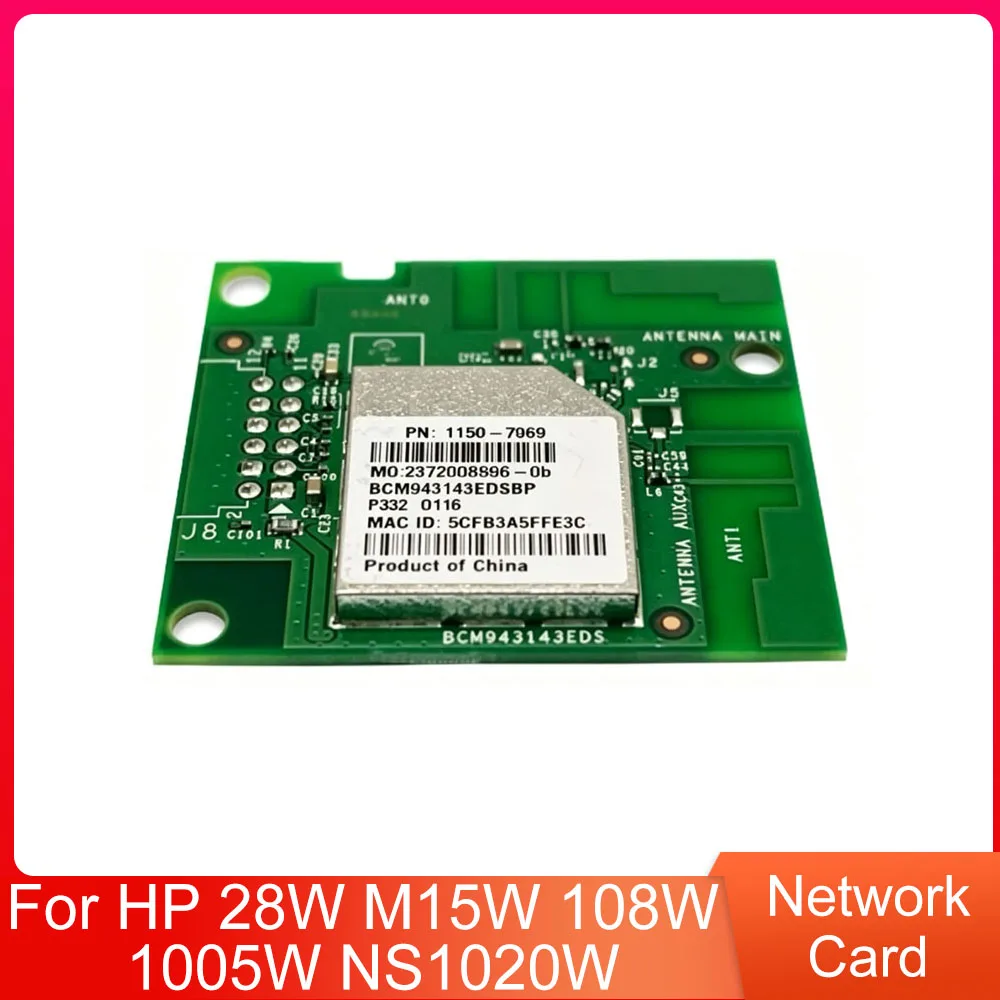 Compatible WiFi Module Wireless Network Card for HP 28W M15W 108W 1005W NS1020W