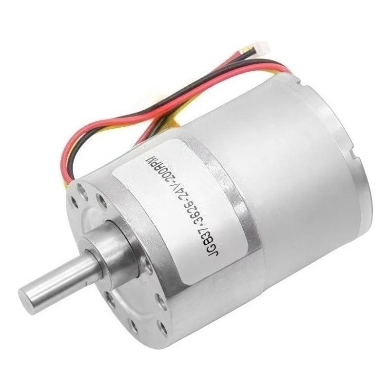 JGB37-3626 Brushless DC Speed Reducer Motor, 24V, Reversible and Adjustable Speed Motor