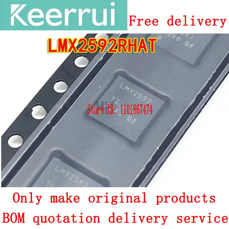 

1-10PCS/LOT postage free LMX2592RHAR LMX2592 patch VQFN40 broadband frequency synthesizer IC supports order allocation service