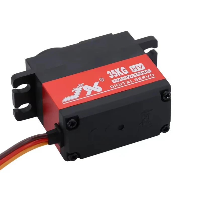 JX Servo PDI HV6235MG 35KG 8 4V 016Sec engranaje de Metal de alta precisión Servo Digital RC coches Robot brazos aviones otras aplicaciones