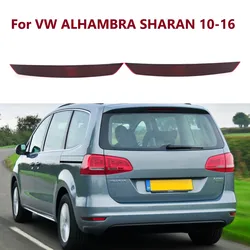 For SEAT ALHAMBRA VW Sharan 2011~2016 7N0945105B 7N0945106B Car Rear Bumper Reflector Taillight Brake Fog Warning Lamp Red Lens
