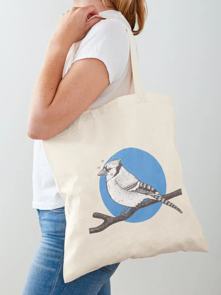 

Blue Jay Tote Bag ecological bags Lady bag cute tote bag Reusable bags