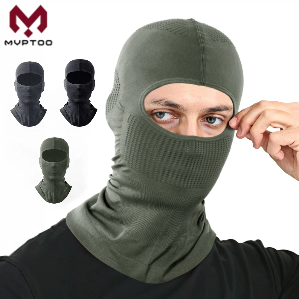 Breathable Balaclava Face Mask Helmet Liner Quick Dry Stretch Sun Protection Face Cover Cycling Hiking Running Sports Men Women