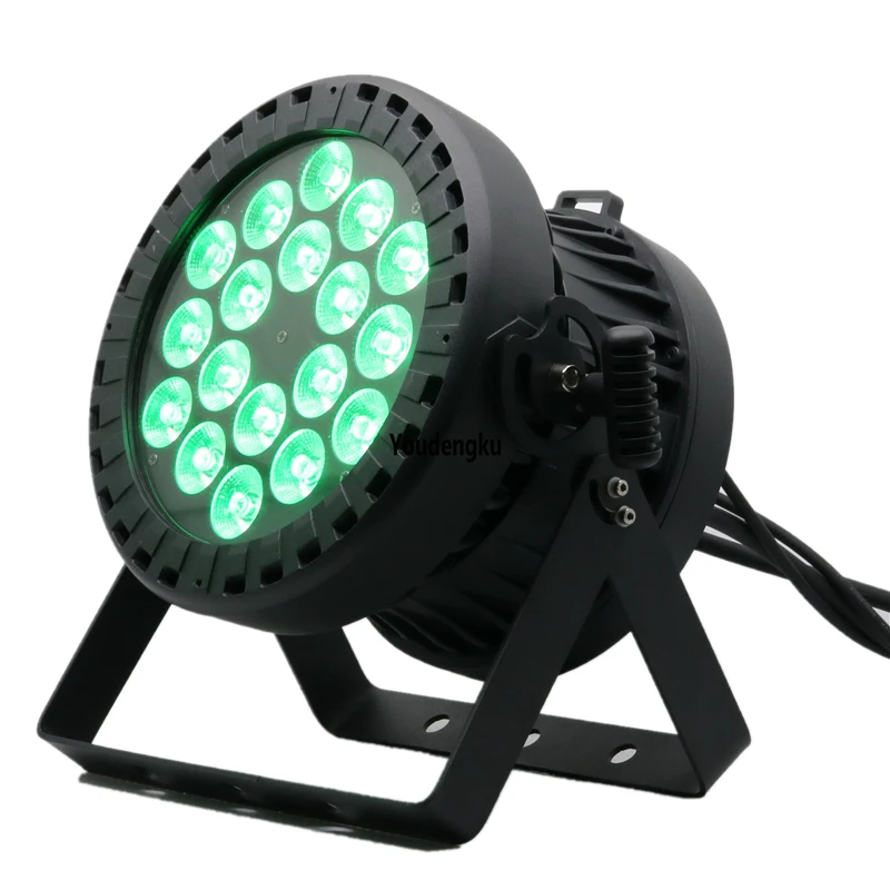 2 pieces outdoor par led aluminium 18x15w rgbwa 5in1 hex led par best sell waterproof par LED Flood Lights