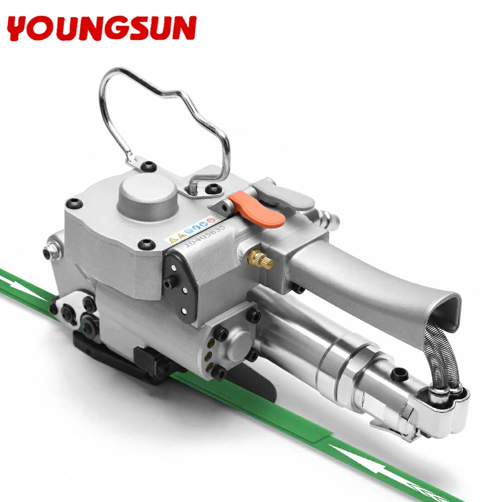 

HotYOUNGSUN Automatic Strapping Packing Machine PET/PP Belt Packing Tool Pneumatic Handheld Strapping Tool