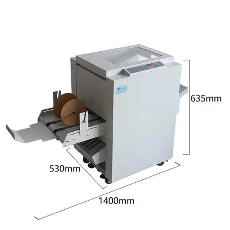 WD-170 Saddle Flat Fast Speed Booklet Maker Machines Electric Automatic Books Folding and Binding Machines