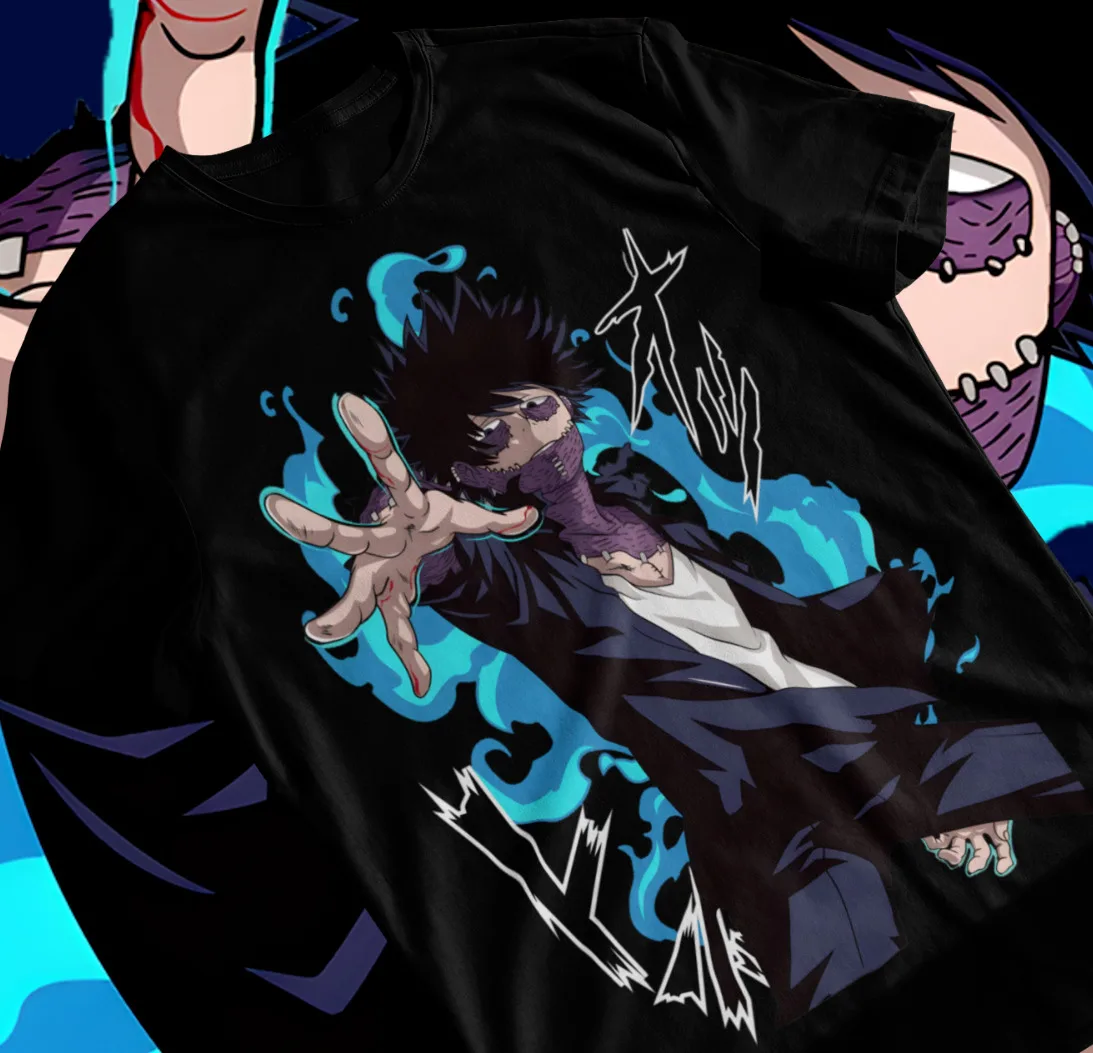 

Dabi T-Shirt Boku Hero Anime Tee Boku No Soft Shirt All Sizes