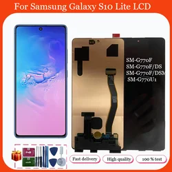 Tested OLED For Samsung S10 Lite SM-G770F/DS SM-G770F LCD Display Touch Screen Digitizer Assembly