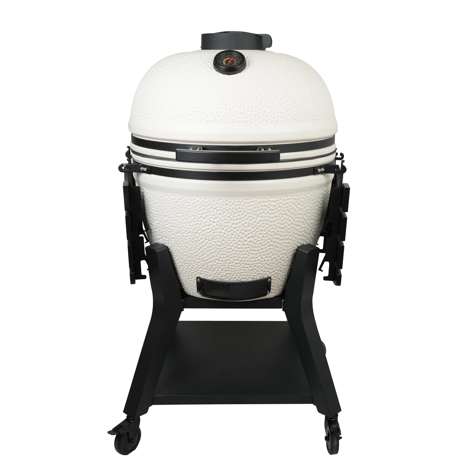 AUPLEX Mas Vendidos 27-Inch Ceramic Kamado BBQ Grill with Finish-Multi-Function for Indoor/Outdoor Use