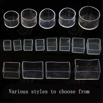 Protecteurs de sol de table en silicone, ensemble de 4 pièce...