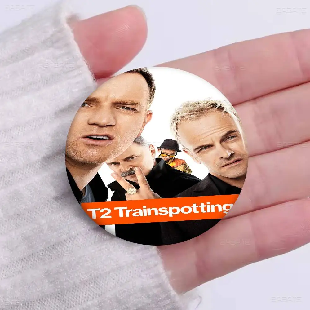 الموسيقى الفرقة T-trainspotting لينة زر دبوس مشرق مطبوعة أيقونة هدية للأصدقاء شارة طوق بروش التلبيب دبوس معدني