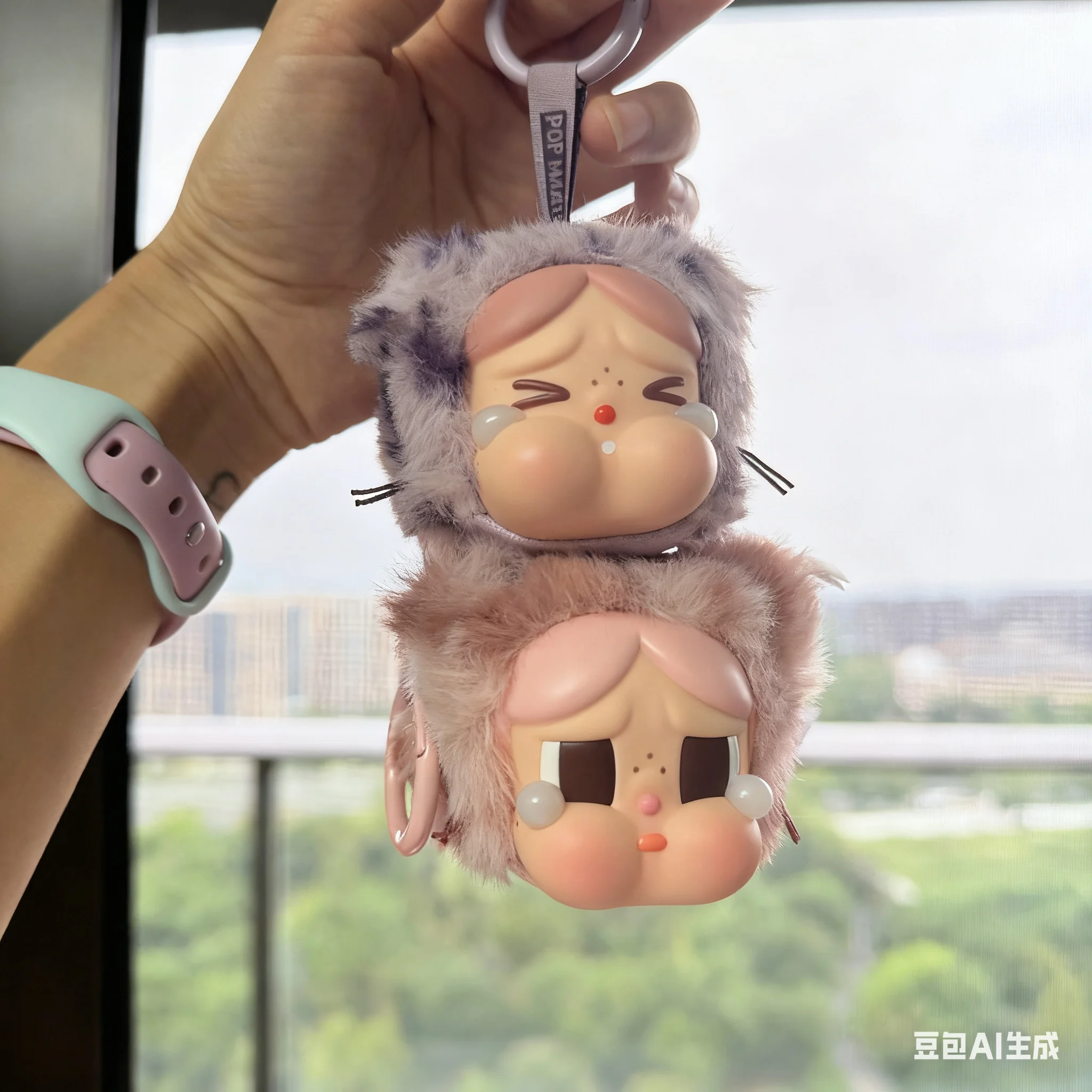 

POP MART Crybaby Wild But Cutie Series Виниловый плюшевый кулон Слепая коробка игрушки-сюрприз Mystery Guess сумка Аниме Фигурка