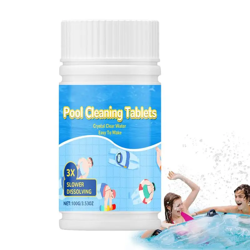 Pool Cleaning Tablets Effervescent Tablets For Swimming Pool Swimming Pool & Spa Tablets Slow Dissolving Pool Cleaner