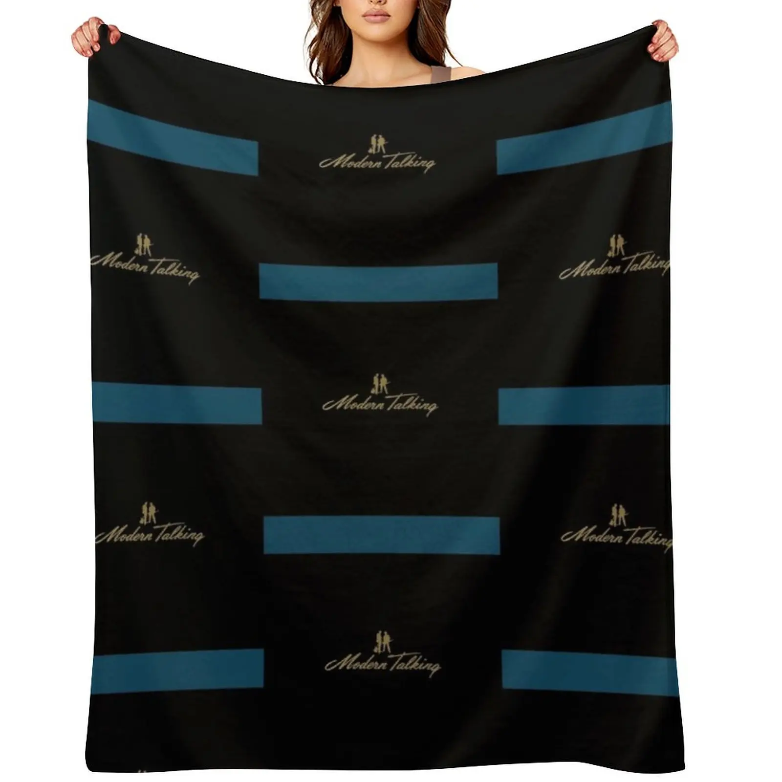 

Modern talking Chiffon Top Throw Blanket Warm heavy to sleep christmas gifts Summer Beddings Blankets