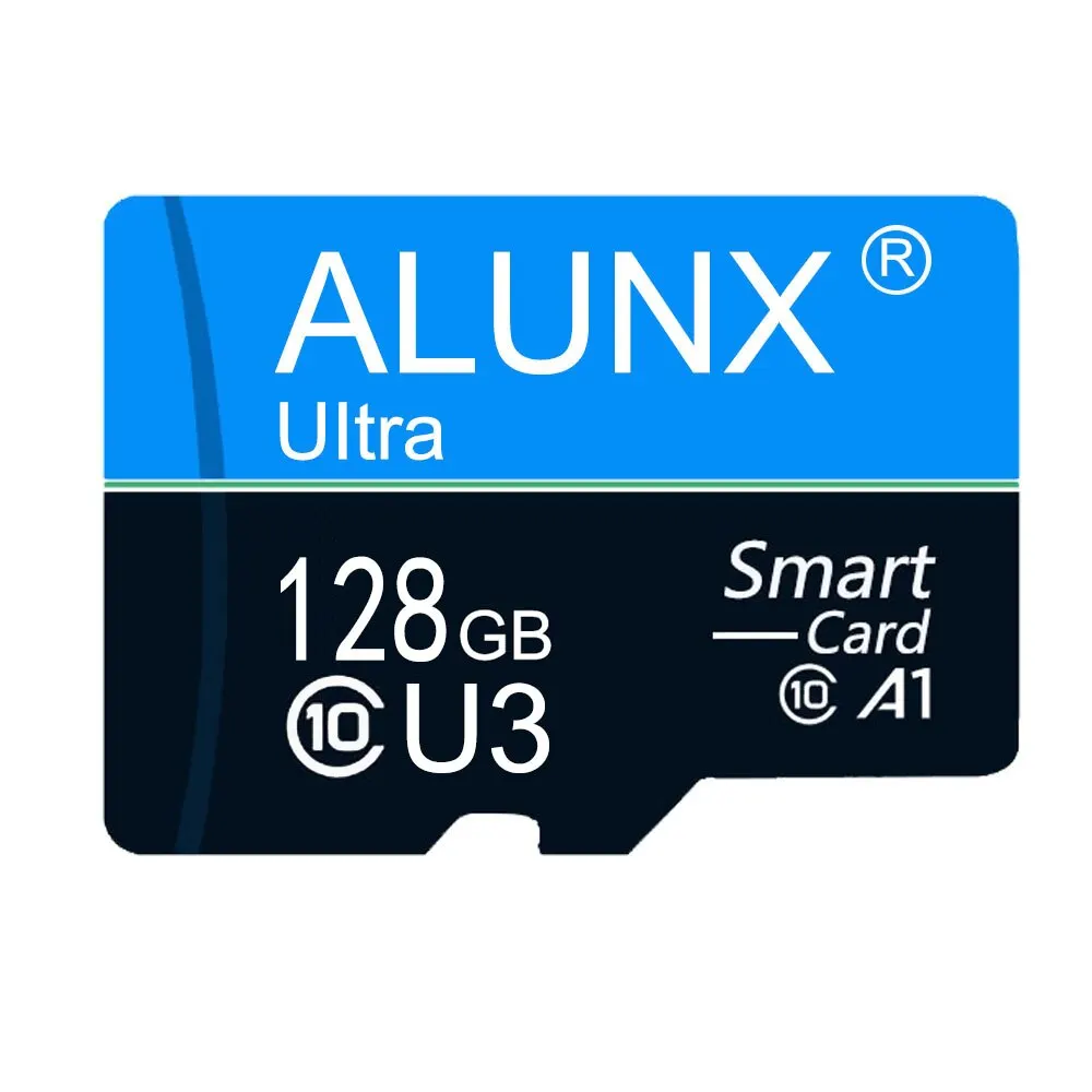 بطاقة ذاكرة ALUNX TF SD فئة 64 GB U3 4K بطاقة ذاكرة فلاش عالية السرعة C10 32G 64G لـ xmo uuua samungu وغيرها