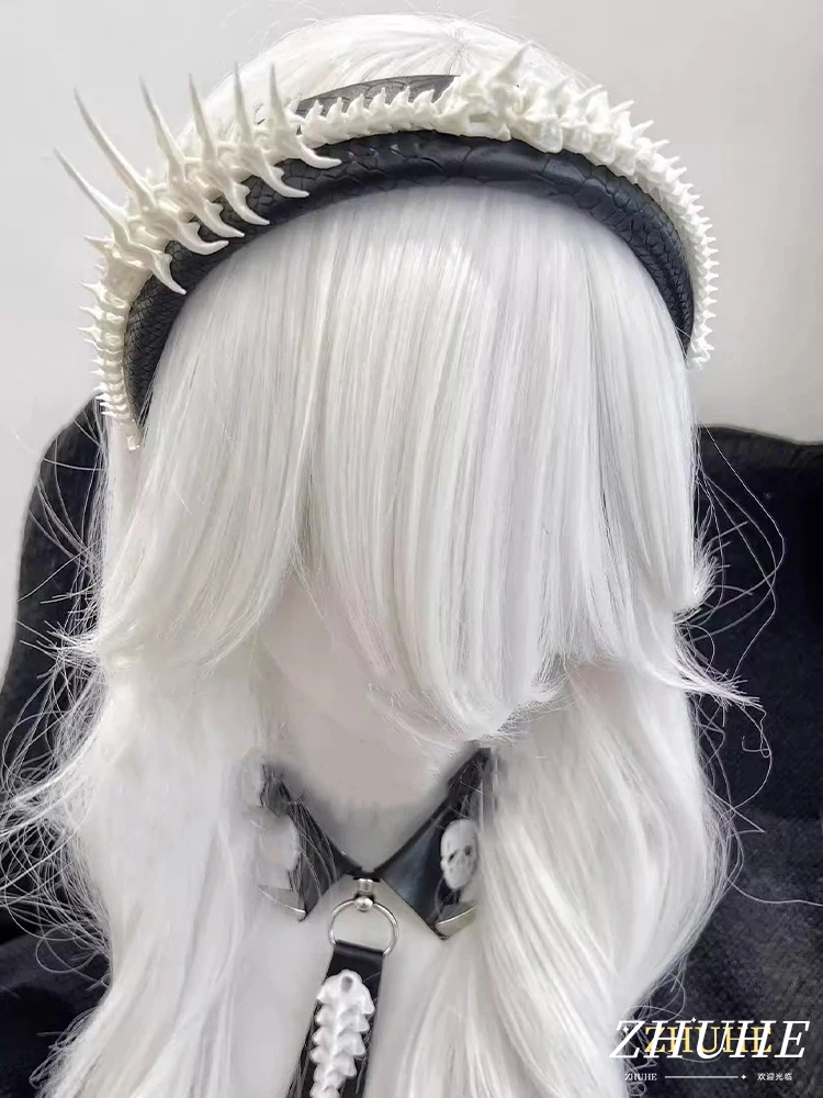 

ZHUHE Skeleton Hairband, A New Gothic Style Jewelry Accessory For Women, Is A Party Gift For Your Girlfriend